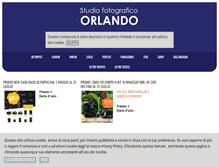 Tablet Screenshot of foto-orlando.it